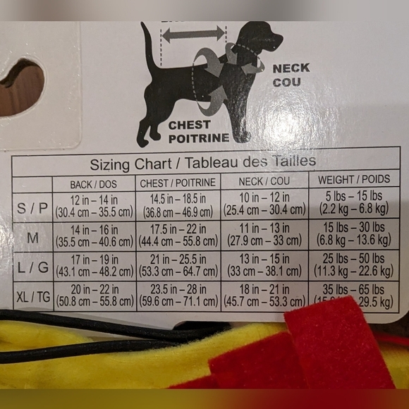 Dog pinata costume size Medium 15-30lbs, new with tags - Picture 5 of 10